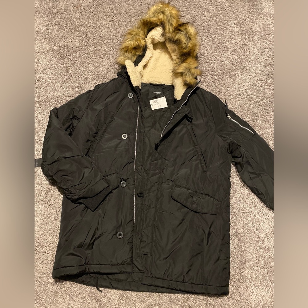 Black XL Men’s Puff Jacket